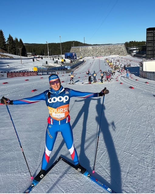 The future in her&nbsp;tracks